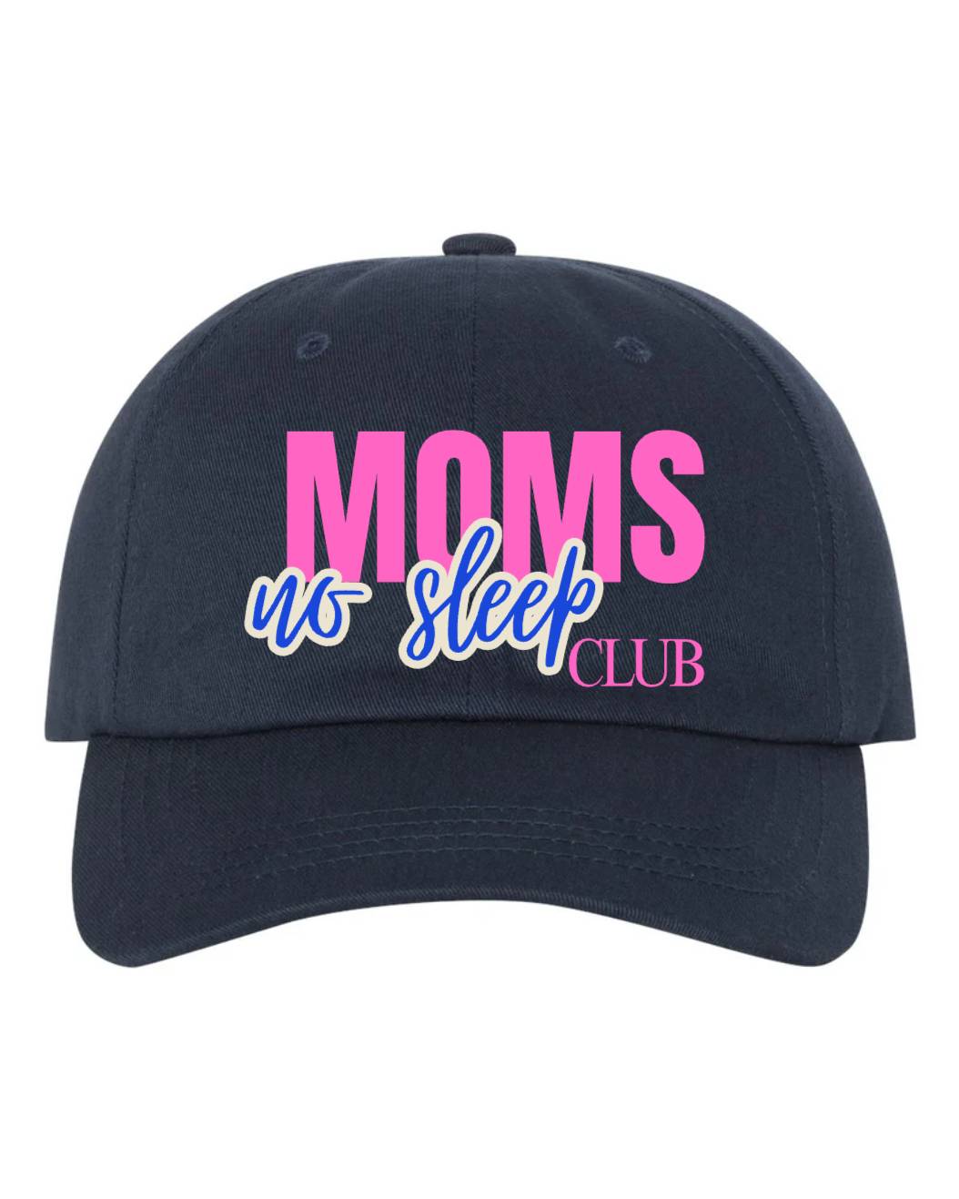 Moms No Sleep Club - Dark Navy | Signature Mom Hat